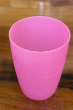 emptry pink glass backgroundの写真素材