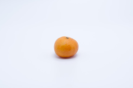 an orange fruitの写真素材
