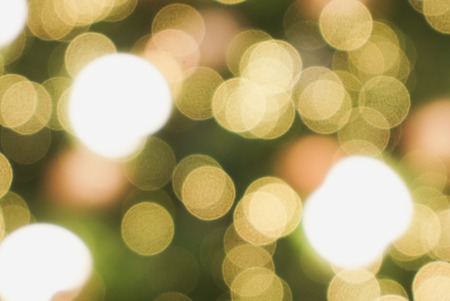 Circle bokeh yellow colorの写真素材