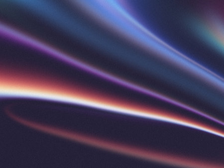 abstract background with smooth lines in blue, purple and pink colorsの写真素材