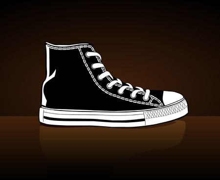 Sport shoes.のイラスト素材