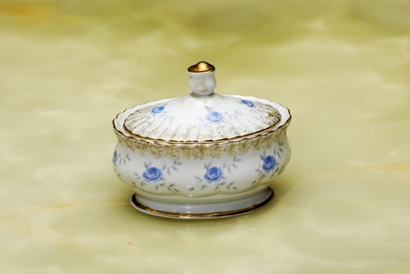 The dish on sauceの写真素材