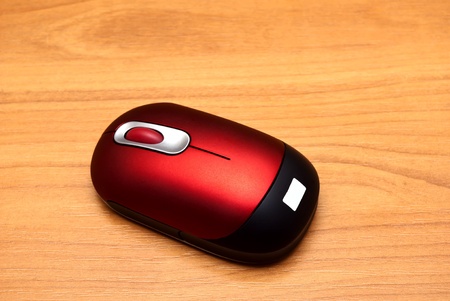 Wireless mouseの写真素材