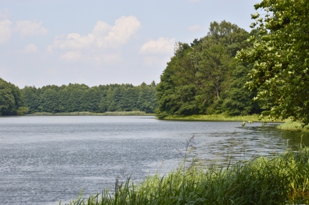 Lake Businoの写真素材