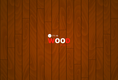 Wood texture, vector Eps10 illustration. Natural Dark Wooden Background.のイラスト素材