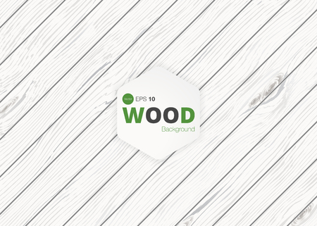 White wood plank texture for background. Vector illustration.のイラスト素材