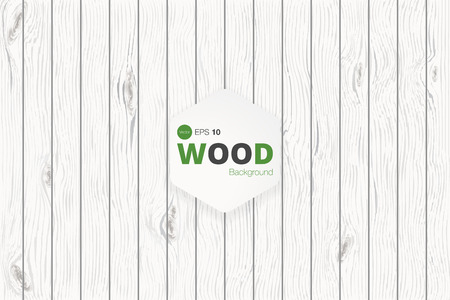 White wood plank texture for background. Vector illustration.のイラスト素材