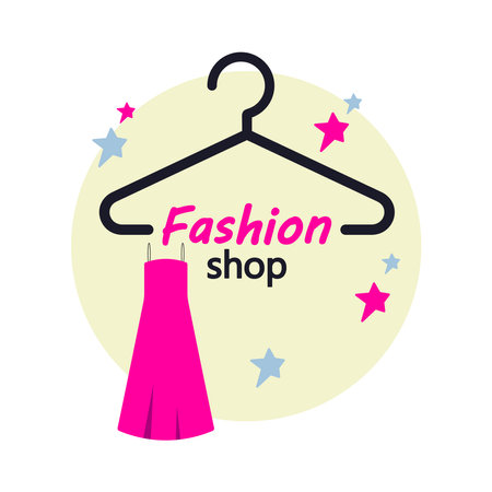 Vector design of clothing icon on white background.のイラスト素材