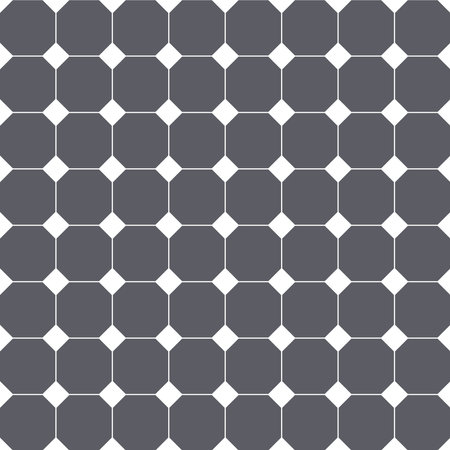 Vintage black and white tile background, surface design concept.のイラスト素材