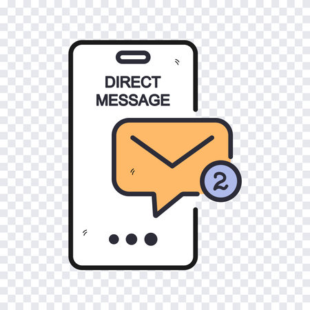 Concept of social networking technologies, multimedia content on the Internet. Vector illustration.のイラスト素材