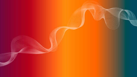 3d abstract background with smoke and lines; colored wallpaper with abstraction; smoke and lines;