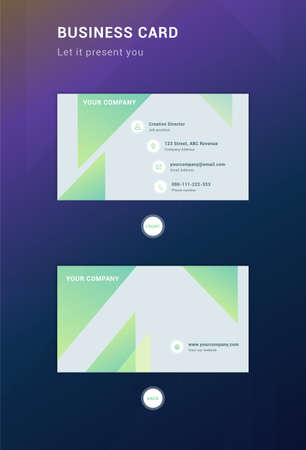 Business Cardのイラスト素材