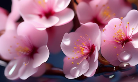 cherry blossom, sakura, cherry blossom in springの素材