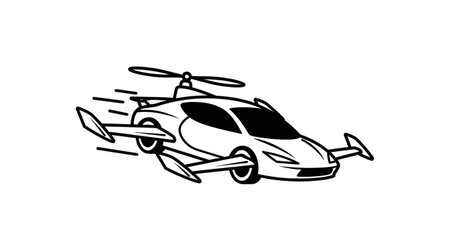 Helicopter icon. Simple illustration of helicopter vector icon for webのイラスト素材