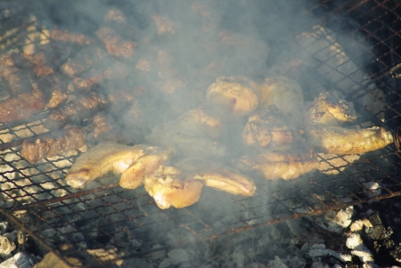 barbecue grillの写真素材