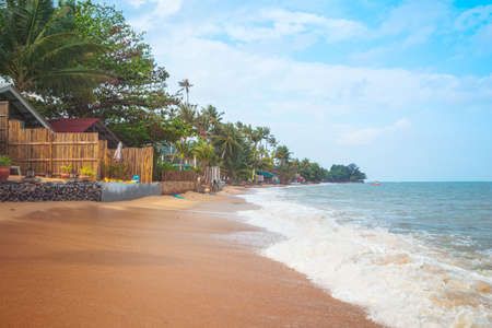 Bang Po Beach on Koh Samui Island, Thailandの写真素材