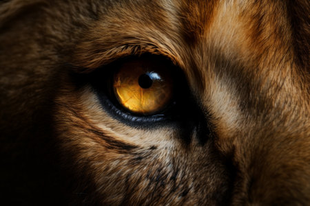 Close-up of the eyes of a cat. Macro photography.の素材