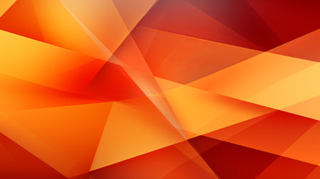 abstract background with orange and red triangles. illustration for your designの素材