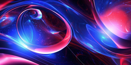 Abstract fractal. Fractal art background for creative design. Decoration for wallpaper, desktop, poster, cover booklet. Print for clothes, t-shirt. Creative illustration for designの素材