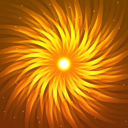 Vector flower abstract illustrationのイラスト素材