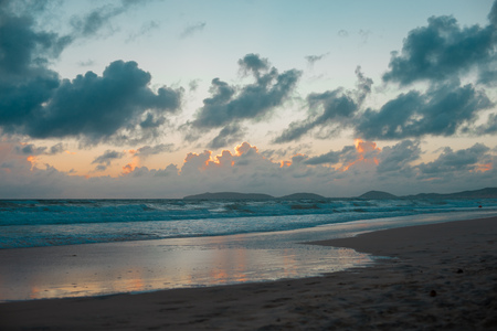 Australian Beach around Rainbow Beach in Queensland, Australia. Australia is a continent located in the south part of the earth.の写真素材