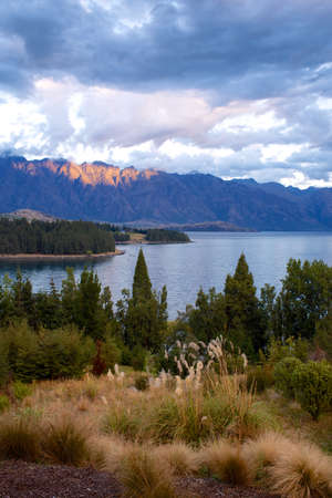 New Zealand Queens townの写真素材