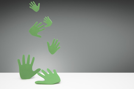 green foam fingers concepts