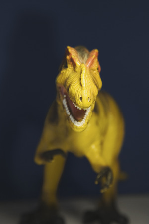 Tyrannosaurus Rex Dinosaur Toyの写真素材