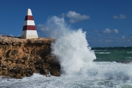 Obelisk at Robe South Australiaの写真素材