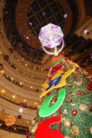 Christmas decorationsのeditorial素材