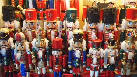 Toys of Nutcracker at the shop