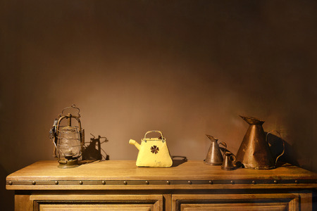 still life of kettle の写真素材