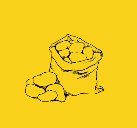potatoesのイラスト素材
