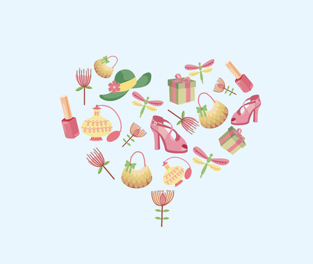 Shop elementのイラスト素材