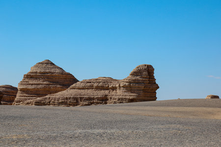Danxia Geopark, Dunhuang, Gansu, China