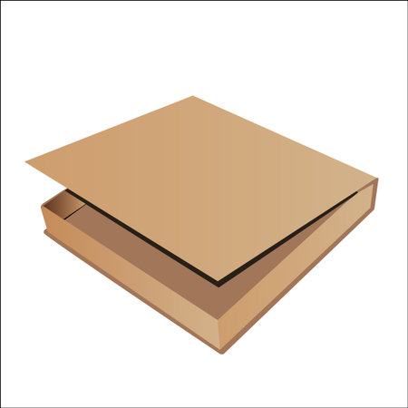 pizza box graphicのイラスト素材