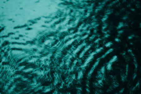Claming image of blue liquid with ripples.