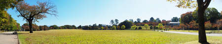 A panoramic view on Kanazawa Castle Parkのeditorial素材