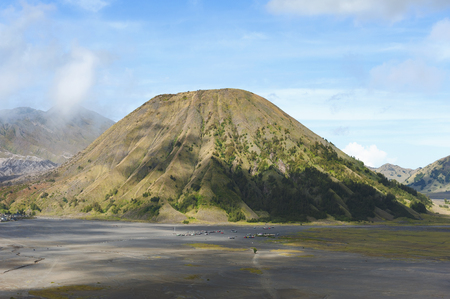 Mt.Batok in Bromo Tengger Semeru National Park, East Java, Indonesia.の写真素材