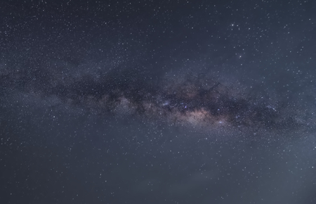 Milky Way Night Sceneの写真素材