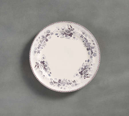Vintage Floral Dinner Plate