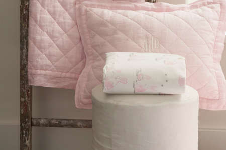 French Style Bedroom Furniture - Linen Winter Cozy Nursery