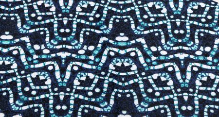Blue printed underwired swimsuit with high waisted bottom and white background, Tube one piece...