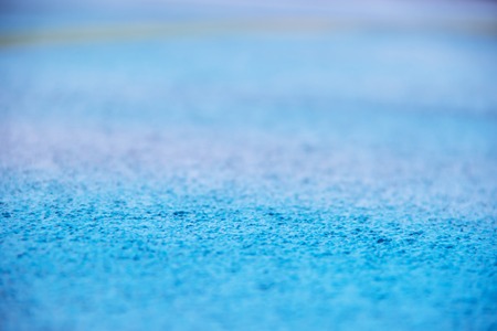 Horizontal texture of blue small stones and copyspaceの写真素材