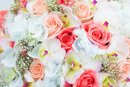 Beautiful bouquet of flowersの写真素材
