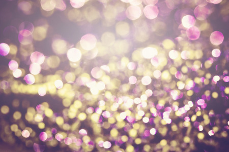 Beautiful abstract bokeh lights for backgroundの写真素材