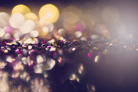 Beautiful abstract bokeh lights for backgroundの写真素材