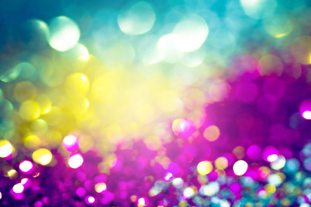 Beautiful abstract bokeh lights for backgroundの写真素材