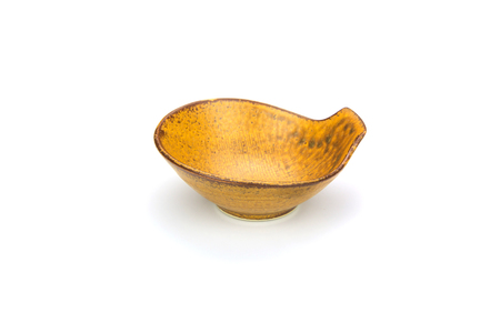 Antique tea cup isolated on white backgroundの写真素材