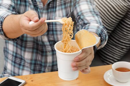 Work from home,Businessman working remotely from home. Using computer. Distance learning online...